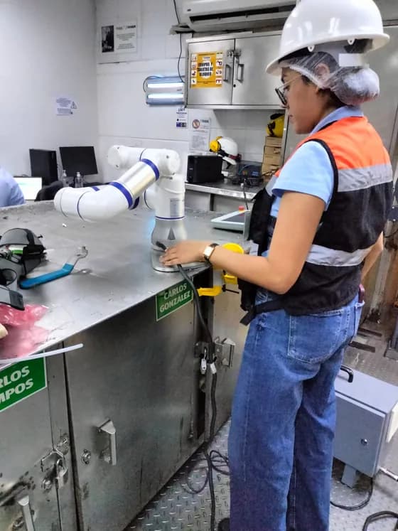 Operación en planta